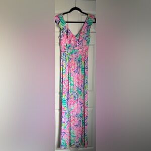 Floral Multicolor Maxi Skirt